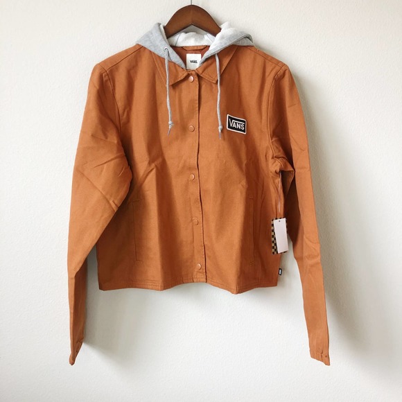 orange vans jacket